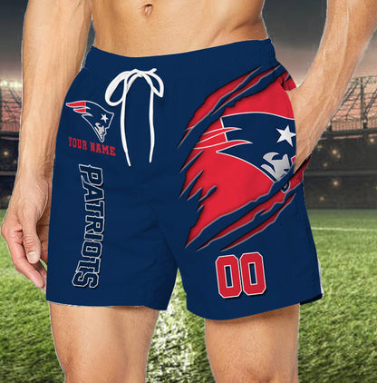 LIMITED EDITION - NEW PREMIUM NFL27 NEP NEW ENGLAND PATRIOTS SHORT PANTS