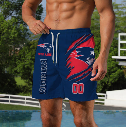 LIMITED EDITION - NEW PREMIUM NFL27 NEP NEW ENGLAND PATRIOTS SHORT PANTS