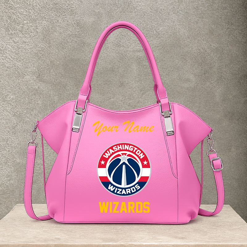 LIMITED EDITION - NEW CUSTOMIZED NBA28 WWI WASHINGTON WIZARDS SHOULDER HANDBAG