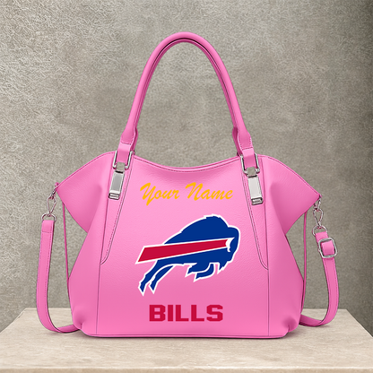 LIMITED EDITION - NEW CUSTOMIZED NFL03 BFB BUFFALO BILLS SHOULDER HANDBAG