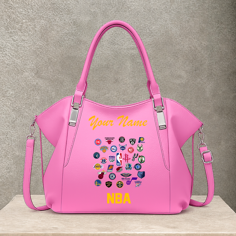 LIMITED EDITION - NEW CUSTOMIZED NBA32 NBA ALL TEAMS SHOULDER HANDBAG