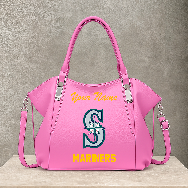 LIMITED EDITION - NEW CUSTOMIZED MLB14 SMS SEATTLE MARINERS SHOULDER HANDBAG