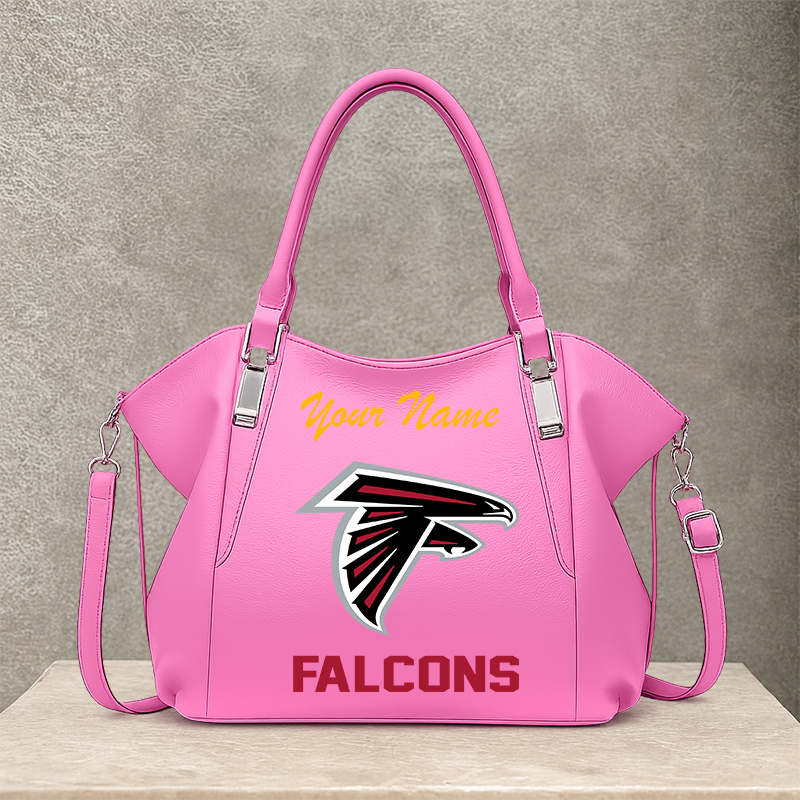 LIMITED EDITION - NEW CUSTOMIZED NFL18 ATF ATLANTA FALCONS SHOULDER HANDBAG