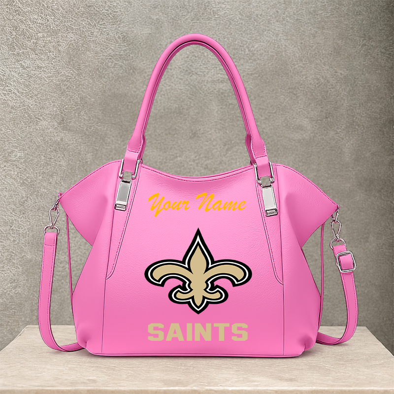 LIMITED EDITION - NEW CUSTOMIZED NFL24 NOS NEW ORLEANS SAINTS SHOULDER HANDBAG
