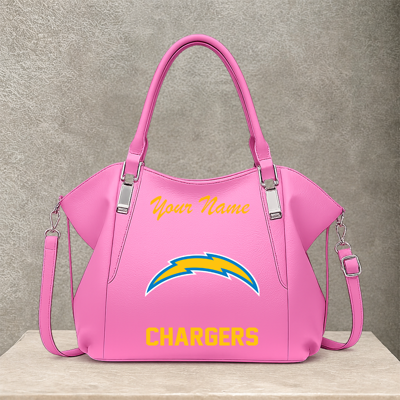 LIMITED EDITION - NEW CUSTOMIZED NFL09 LAC LOS ANGELES CHARGERS SHOULDER HANDBAG