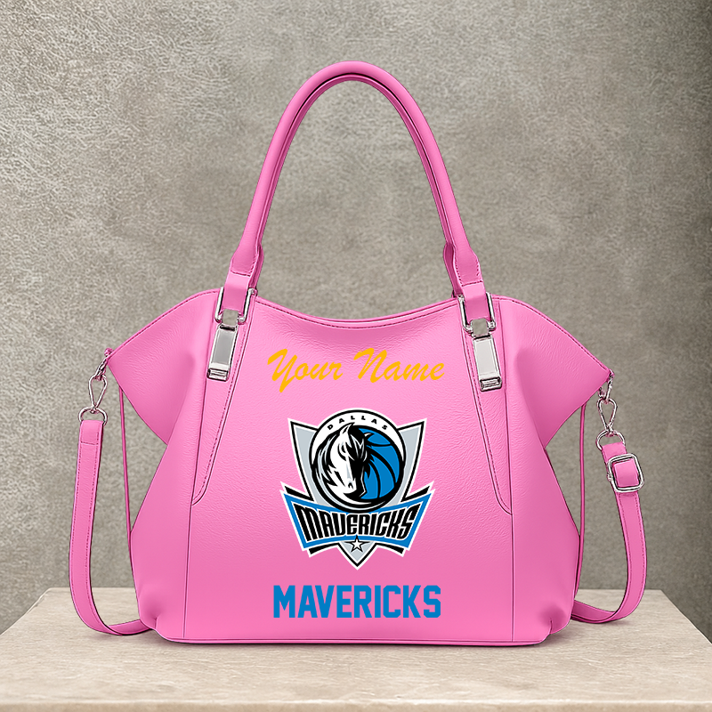 LIMITED EDITION - NEW CUSTOMIZED NBA18 DMA DALLAS MAVERICKS SHOULDER HANDBAG