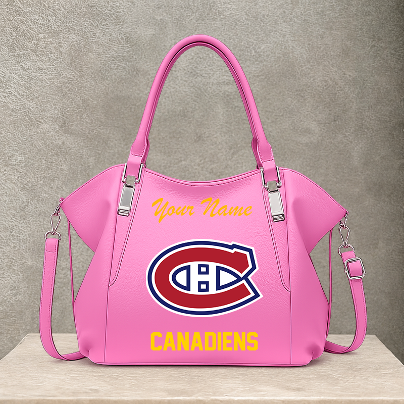 LIMITED EDITION - NEW CUSTOMIZED NHL11 MCD MONTREAL CANADIENS SHOULDER HANDBAG