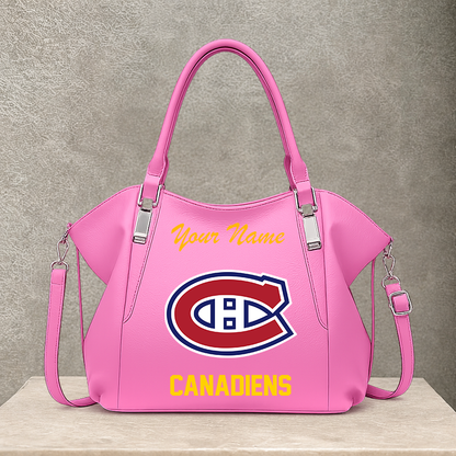 LIMITED EDITION - NEW CUSTOMIZED NHL11 MCD MONTREAL CANADIENS SHOULDER HANDBAG