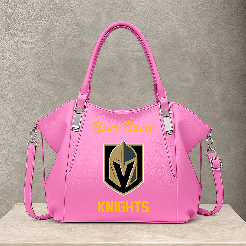 LIMITED EDITION - NEW CUSTOMIZED NHL04 VGK VEGAS GOLDEN KNIGHTS SHOULDER HANDBAG