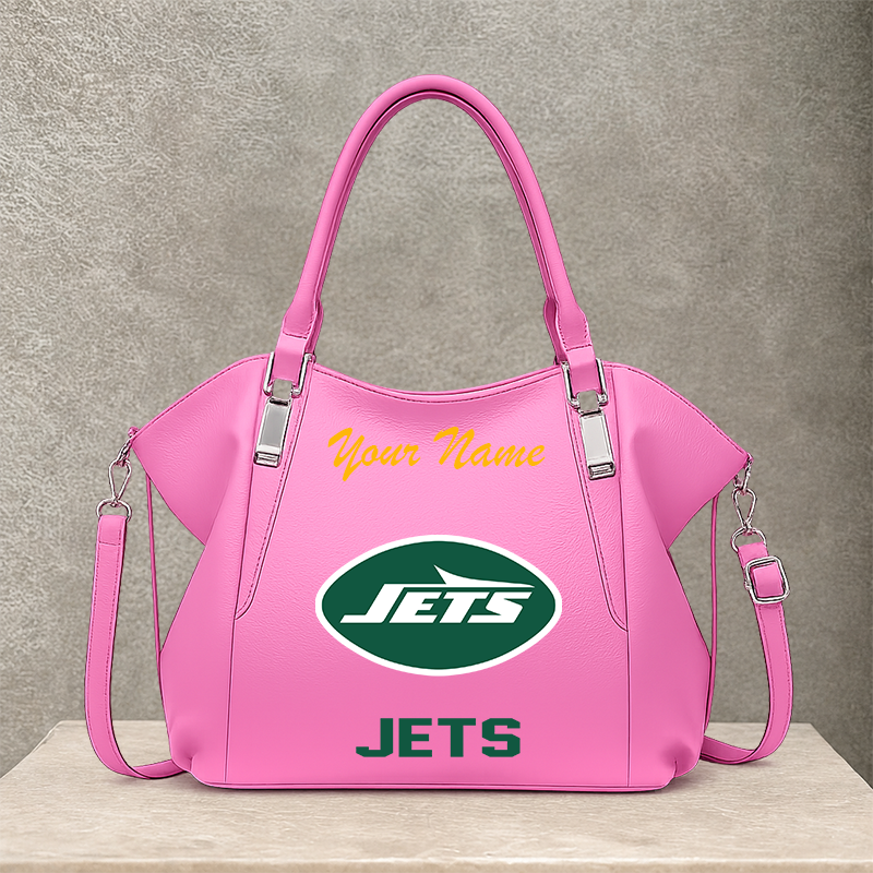 LIMITED EDITION - NEW CUSTOMIZED NFL25 NYJ NEW YORK JETS SHOULDER HANDBAG