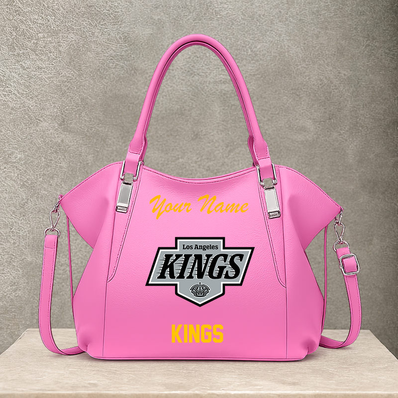 LIMITED EDITION - NEW CUSTOMIZED NHL16 LAK LOS ANGELES KINGS SHOULDER HANDBAG