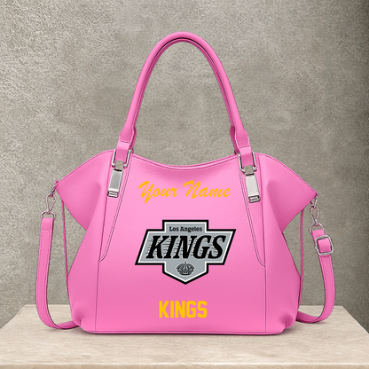 LIMITED EDITION - NEW CUSTOMIZED NHL16 LAK LOS ANGELES KINGS SHOULDER HANDBAG