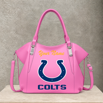 LIMITED EDITION - NEW CUSTOMIZED NFL17 IDC INDIANAPOLIS COLTS SHOULDER HANDBAG