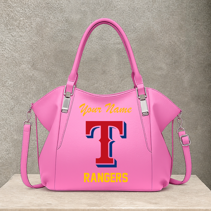 LIMITED EDITION - NEW CUSTOMIZED MLB08 TRS TEXAS RANGERS SHOULDER HANDBAG