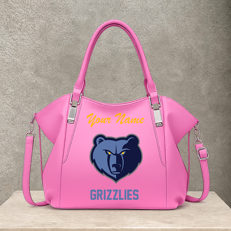LIMITED EDITION - NEW CUSTOMIZED NBA13 MGR MEMPHIS GRIZZLIES SHOULDER HANDBAG