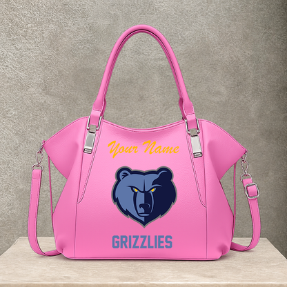 LIMITED EDITION - NEW CUSTOMIZED NBA13 MGR MEMPHIS GRIZZLIES SHOULDER HANDBAG