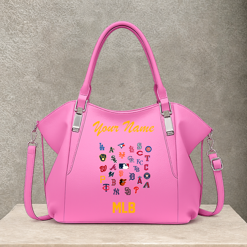 LIMITED EDITION - NEW CUSTOMIZED MLB32 MLB ALL TEAMS SHOULDER HANDBAG