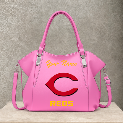 LIMITED EDITION - NEW CUSTOMIZED MLB05 CRS CINCINNATI REDS SHOULDER HANDBAG