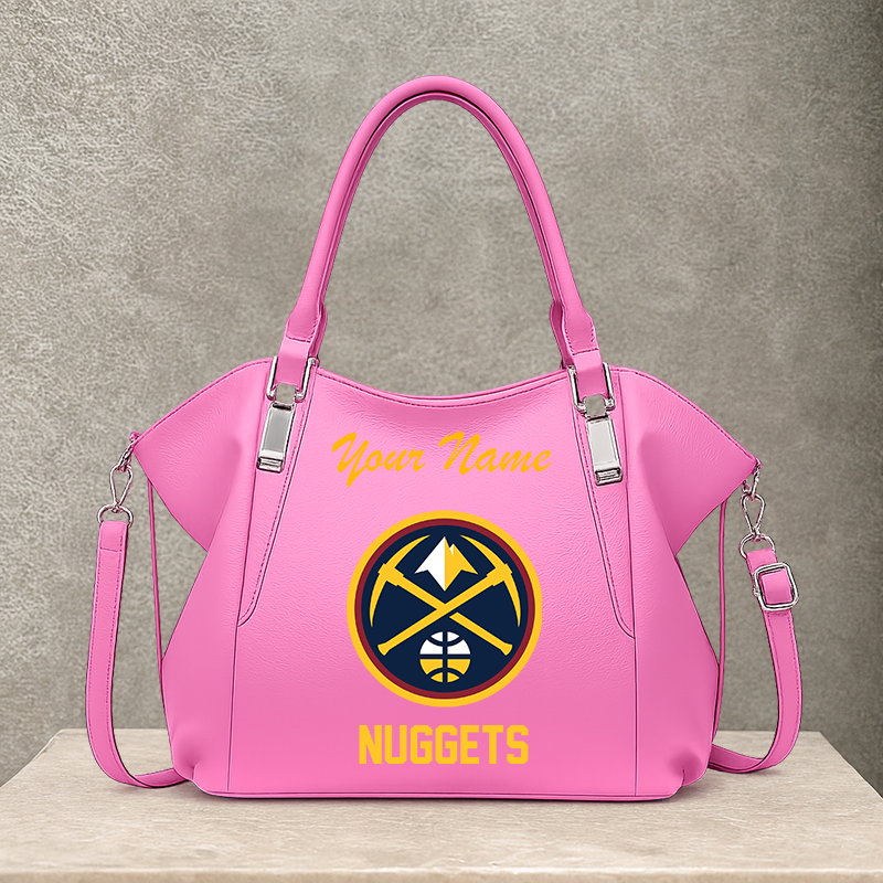 LIMITED EDITION - NEW CUSTOMIZED NBA08 DNU DENVER NUGGETS SHOULDER HANDBAG