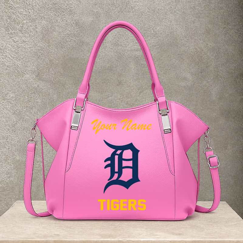 LIMITED EDITION - NEW CUSTOMIZED MLB16 DTS DETROIT TIGERS SHOULDER HANDBAG