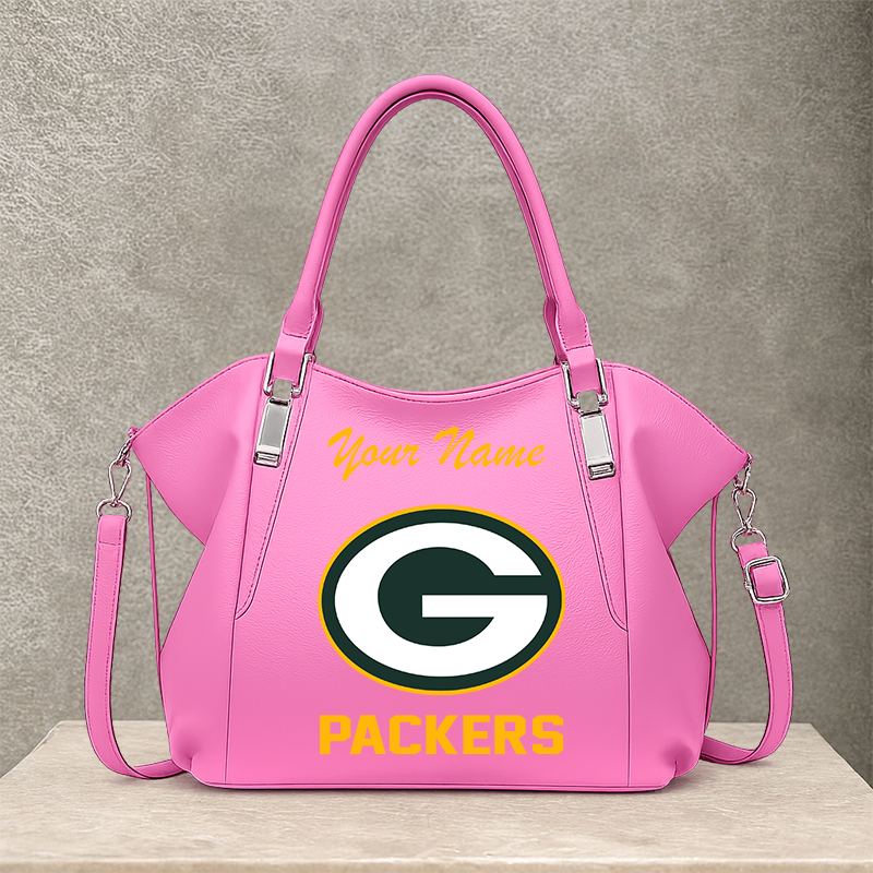 LIMITED EDITION - NEW CUSTOMIZED NFL08 GBP GREEN BAY PACKERS SHOULDER HANDBAG