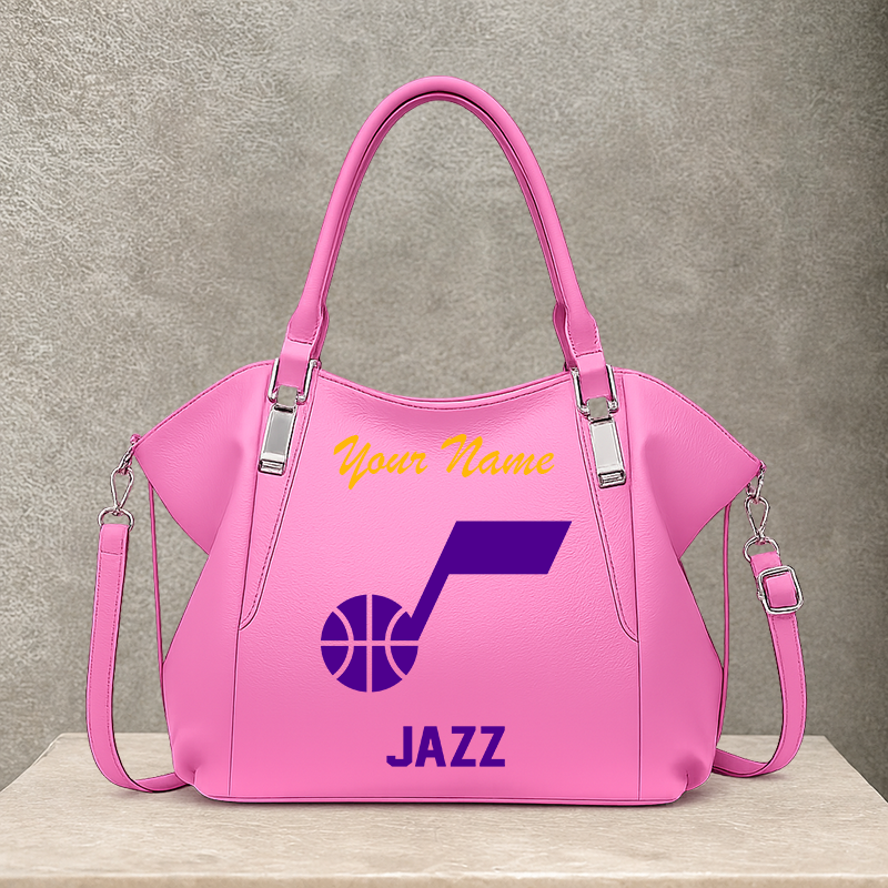 LIMITED EDITION - NEW CUSTOMIZED NBA29 UJZ UTAH JAZZ SHOULDER HANDBAG