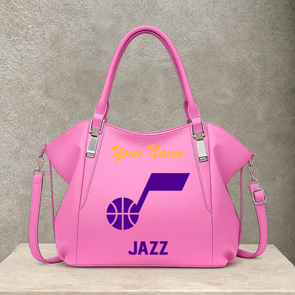 LIMITED EDITION - NEW CUSTOMIZED NBA29 UJZ UTAH JAZZ SHOULDER HANDBAG