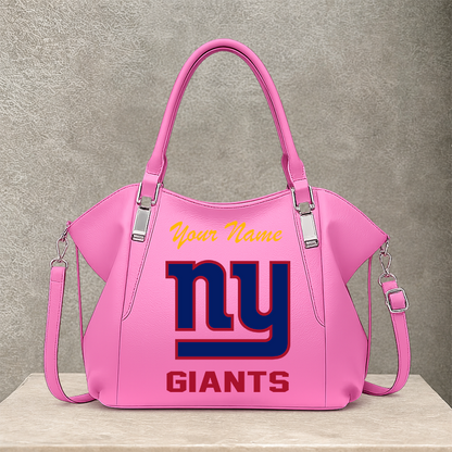 LIMITED EDITION - NEW CUSTOMIZED NFL32 NYG NEW YORK GIANTS SHOULDER HANDBAG