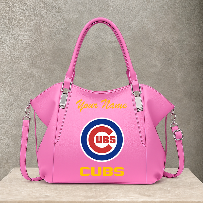 LIMITED EDITION - NEW CUSTOMIZED MLB04 CCS CHICAGO CUBS SHOULDER HANDBAG