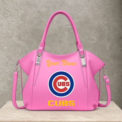 LIMITED EDITION - NEW CUSTOMIZED MLB04 CCS CHICAGO CUBS SHOULDER HANDBAG
