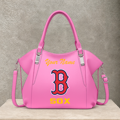 LIMITED EDITION - NEW CUSTOMIZED MLB03 BRS BOSTON RED SOXSHOULDER HANDBAG