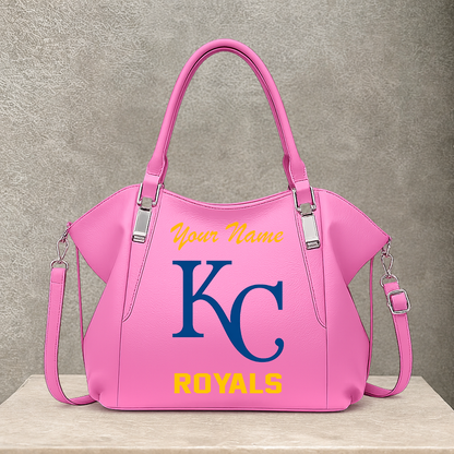 LIMITED EDITION - NEW CUSTOMIZED MLB19 KCR KANSAS CITY ROYALS SHOULDER HANDBAG