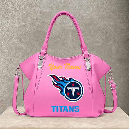 LIMITED EDITION - NEW CUSTOMIZED NFL31 TST TENNESSEE TITANS SHOULDER HANDBAG