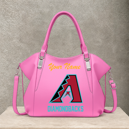 LIMITED EDITION - NEW CUSTOMIZED MLB07 ADS ARIZONA DIAMONDBACKS SHOULDER HANDBAG