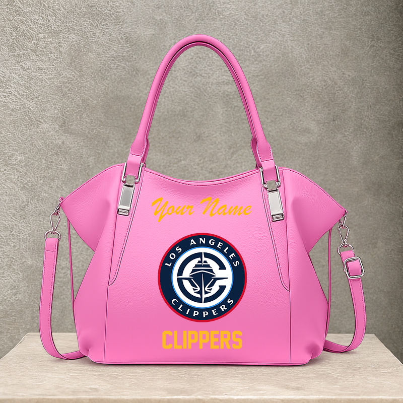 LIMITED EDITION - NEW CUSTOMIZED NBA10 LCL LOS ANGELES CLIPPERS SHOULDER HANDBAG