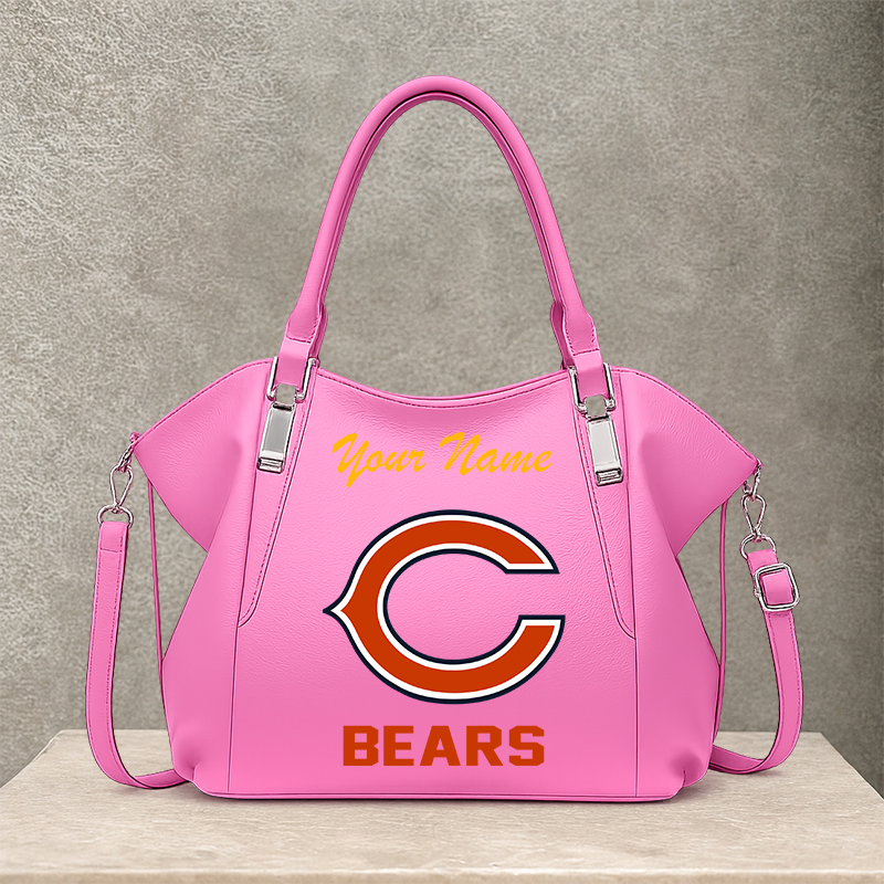LIMITED EDITION - NEW CUSTOMIZED NFL26 CCB CHICAGO BEARS SHOULDER HANDBAG
