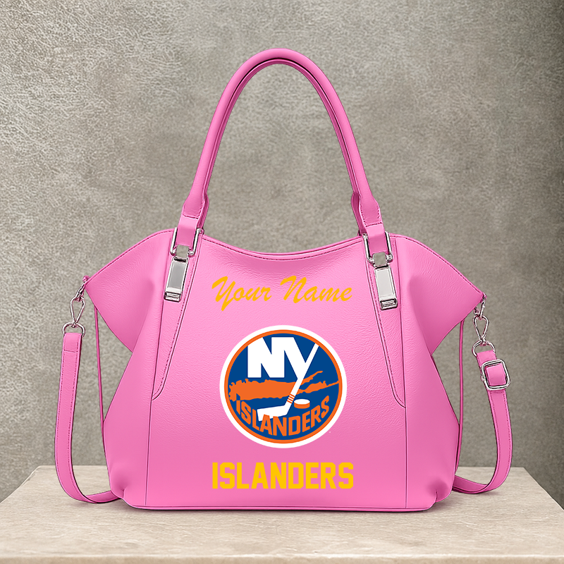 LIMITED EDITION - NEW CUSTOMIZED NHL25 NYI NEW YORK ISLANDERS SHOULDER HANDBAG