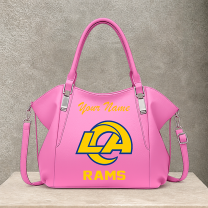 LIMITED EDITION - NEW CUSTOMIZED NFL22 LAR LOS ANGELES RAMS SHOULDER HANDBAG