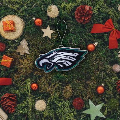 LIMITED EDITION - NEW CUSTOMIZED NFL02 PPE PHILADELPHIA EAGLES ACRYLIC ORNAMENT