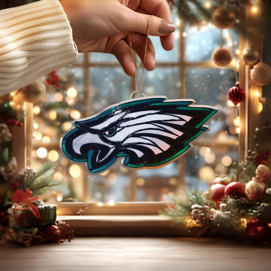 LIMITED EDITION - NEW CUSTOMIZED NFL02 PPE PHILADELPHIA EAGLES ACRYLIC ORNAMENT