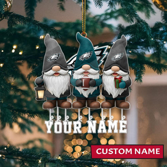 LIMITED EDITION - NEW CUSTOMIZED NFL02 PPE PHILADELPHIA EAGLES ORNAMENT