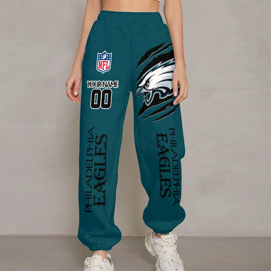 LIMITED EDITION - NEW PREMIUM NFL02 PPE PHILADELPHIA EAGLES UNISEX LONG PANTS