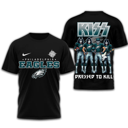 LIMITED EDITION - NEW CUSTOMIZED NFL02 PPE PHILADELPHIA EAGLES T-SHIRT | MULTIPLE COLORS AVAILABLE