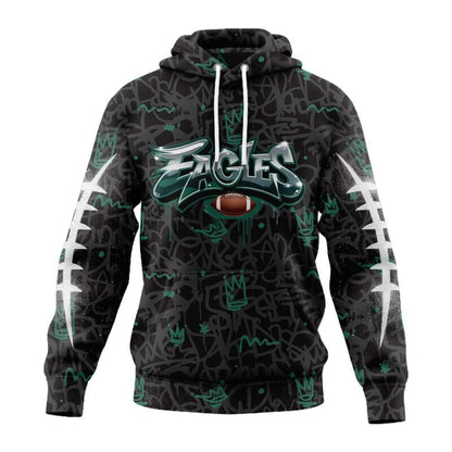 LIMITED EDITION - NEW CUSTOMIZED NFL02 PPE PHILADELPHIA EAGLES UNISEX T-SHIRT, POLO, HOODIE & JACKETS