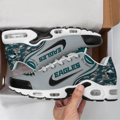 LIMITED EDITION - NEW CUSTOMIZED NFL02 PPE PHILADELPHIA EAGLES UNISEX AIR MAX PLUS SNEAKERS