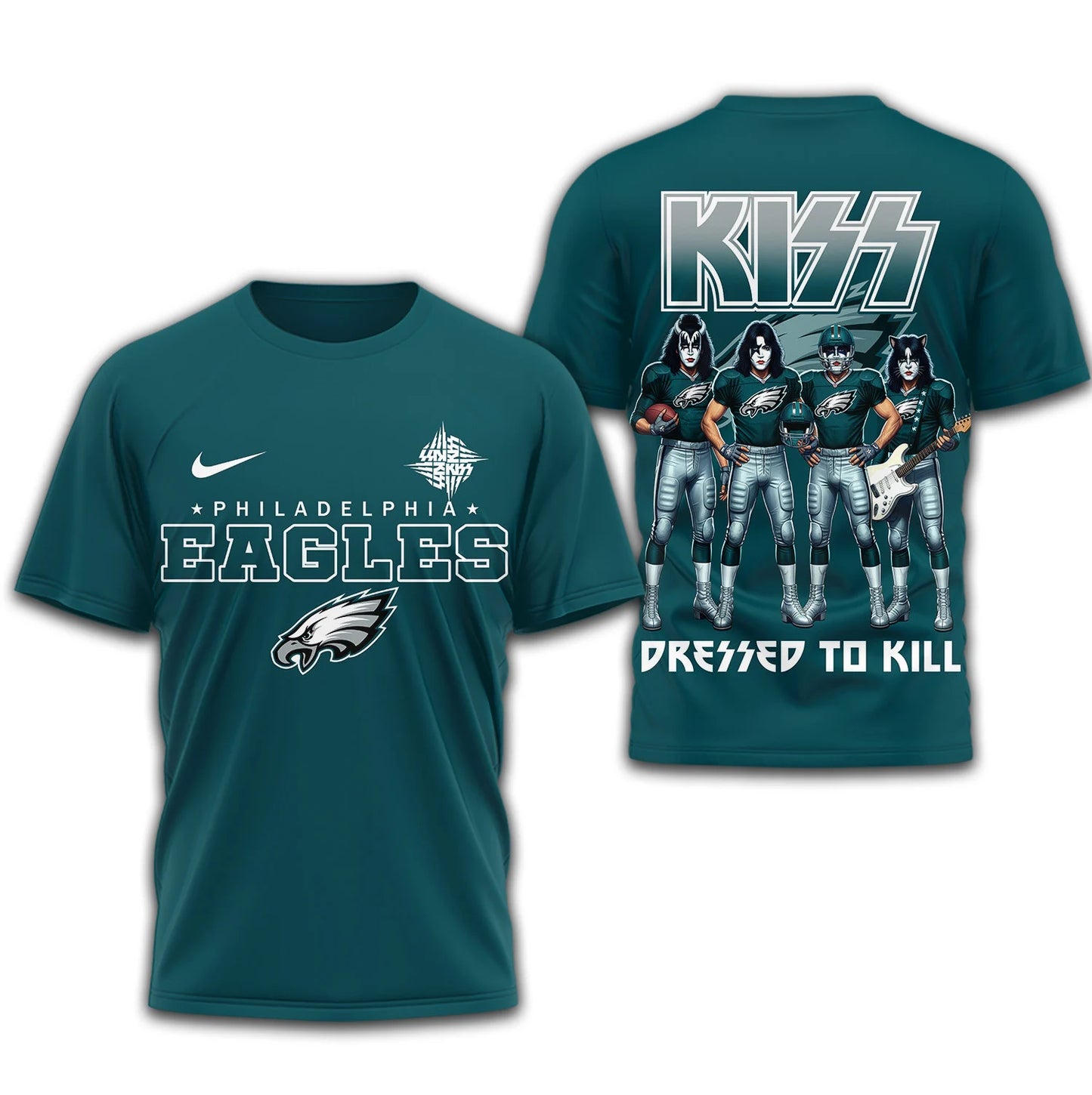 LIMITED EDITION - NEW CUSTOMIZED NFL02 PPE PHILADELPHIA EAGLES T-SHIRT | MULTIPLE COLORS AVAILABLE
