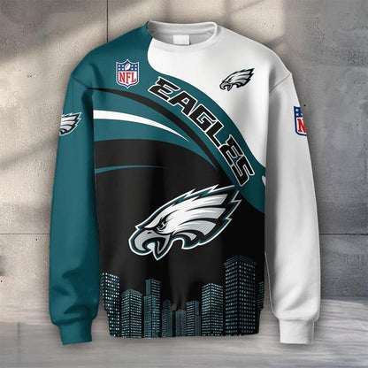LIMITED EDITION - NEW CUSTOMIZED NFL02 PPE PHILADELPHIA EAGLES UNISEX T-SHIRT, POLO, HOODIE & JACKETS