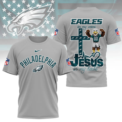 LIMITED EDITION - NEW CUSTOMIZED NFL02 PPE PHILADELPHIA EAGLES T-SHIRT | MULTIPLE COLORS AVAILABLE