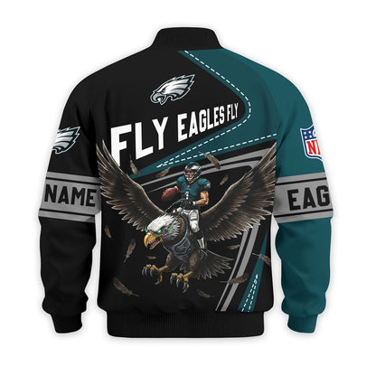 LIMITED EDITION - NEW CUSTOMIZED NFL02 PPE PHILADELPHIA EAGLES UNISEX T-SHIRT, POLO, HOODIE & JACKETS