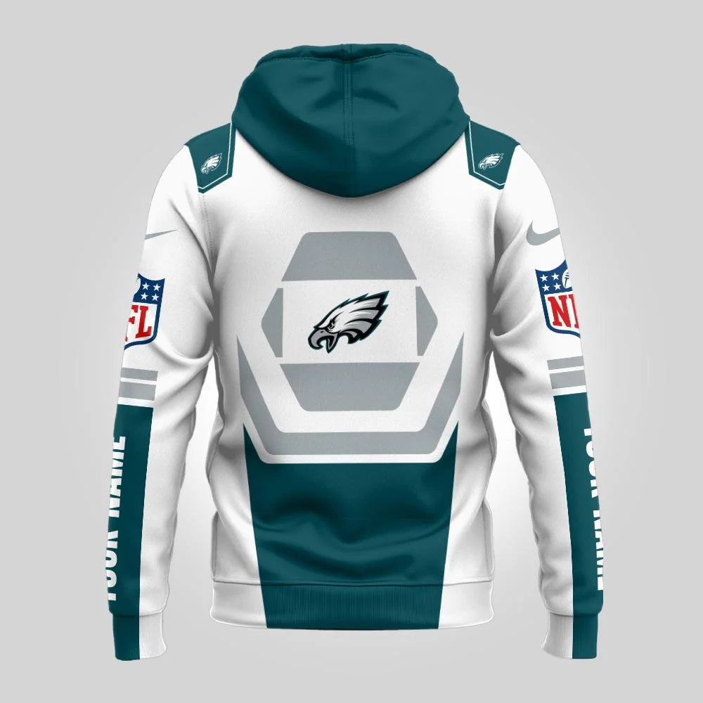 LIMITED EDITION - NEW CUSTOMIZED NFL02 PPE PHILADELPHIA EAGLES UNISEX T-SHIRT, POLO, HOODIE & JACKETS